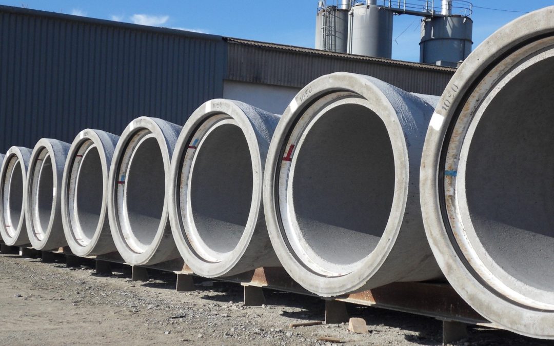 Tubería concreto 125mm para obras seguras